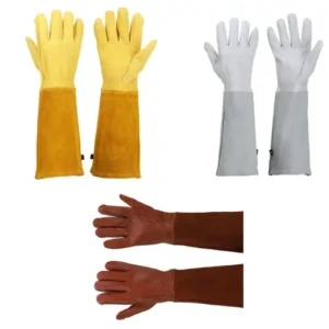 Long Style Leather Welding Gloves