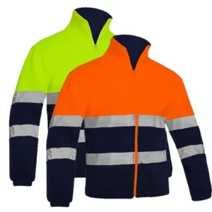 High-Visibility Safety Fleece Jacket