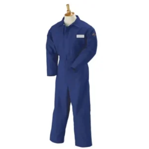 Black Stallion Navy Flame-Resistant Cotton Coverall