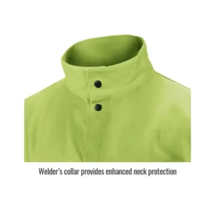 Cotton Flame Resistant Welding Jacket - Front