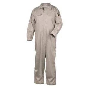 Deluxe Flame-Resistant Cotton Welding Coveralls