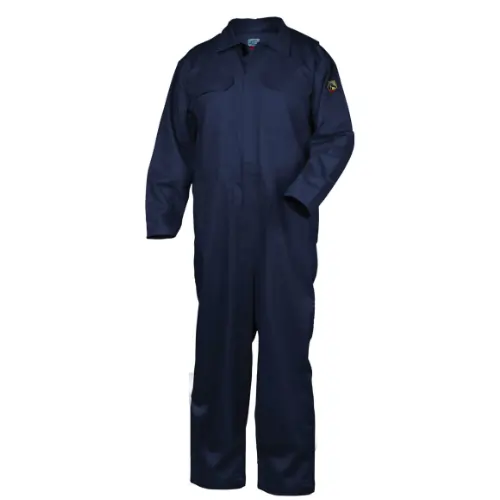 Black Stallion Navy Deluxe FR Cotton Coverall